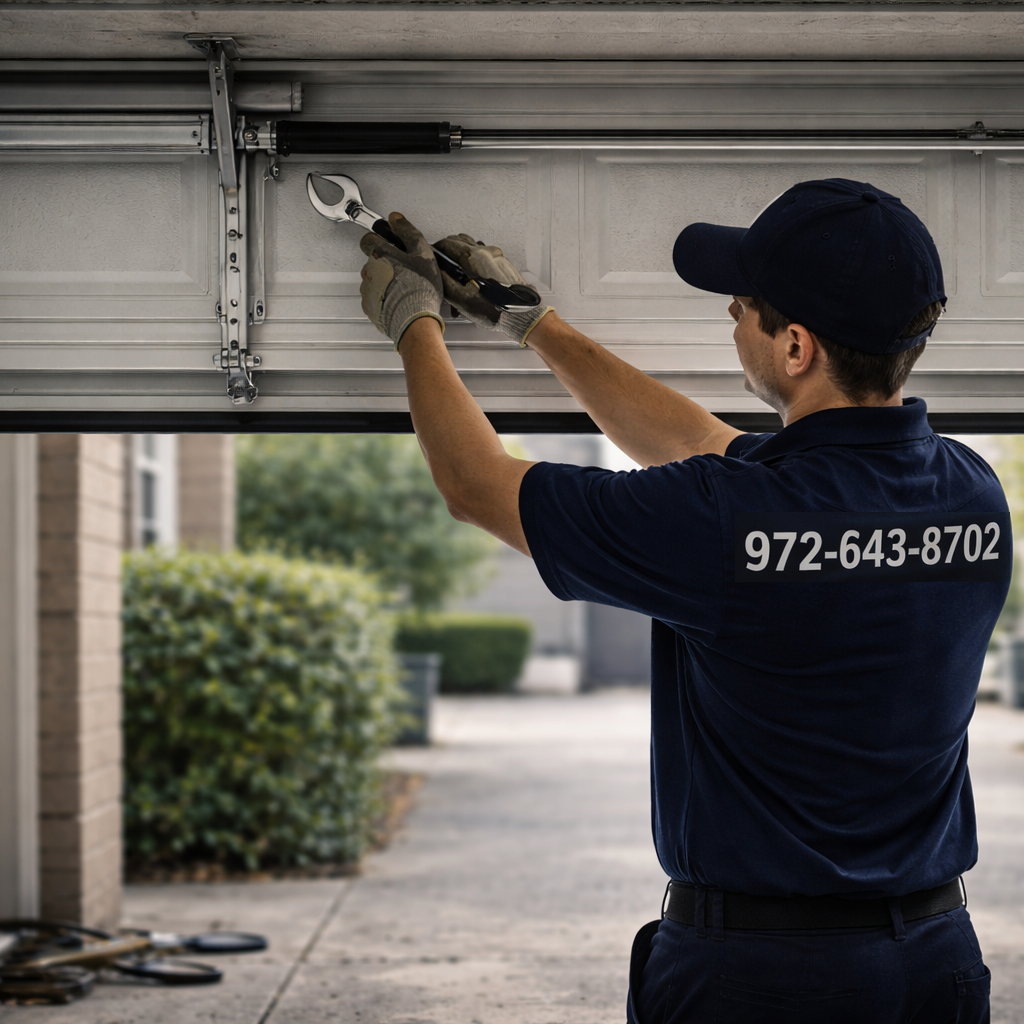 garage door repair technician