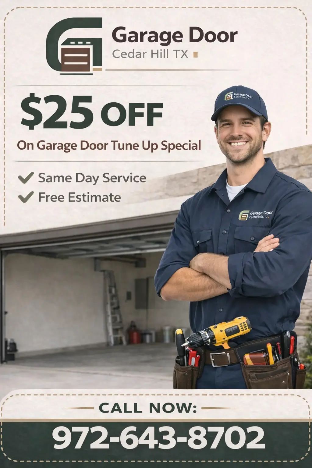 Garage Door Special Offer Cedar Hill TX